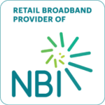 White BNI endorsement logo